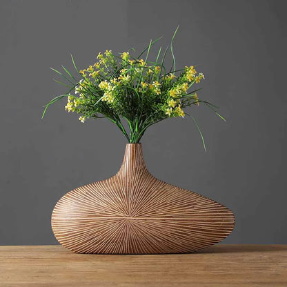 Artisan Stripe Vessel - Light Finish