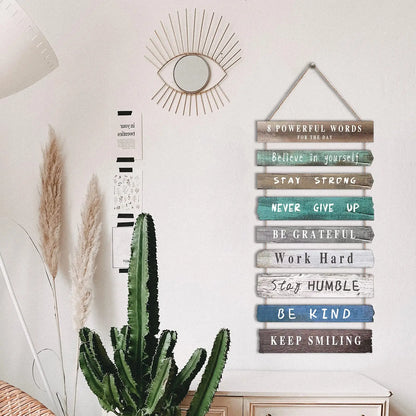 Rise and Inspire Wall Decor