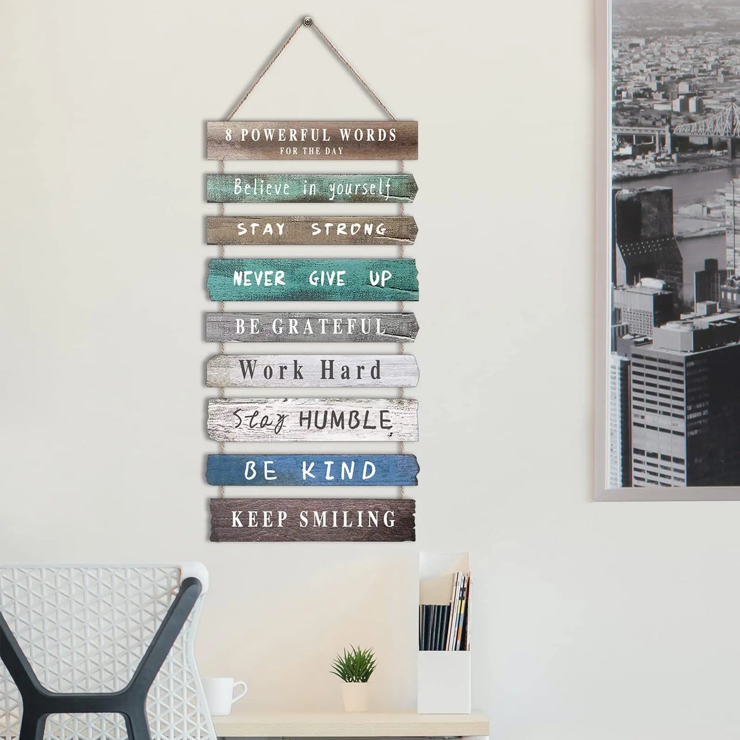 Rise and Inspire Wall Decor