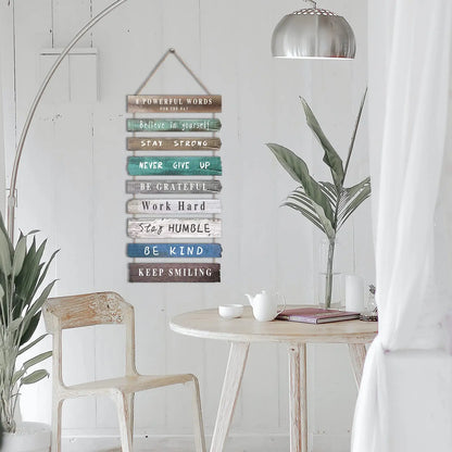 Rise and Inspire Wall Decor