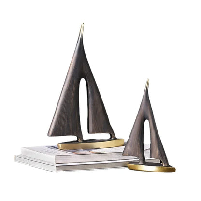 Infinite Horizon Sailboat Decor Set